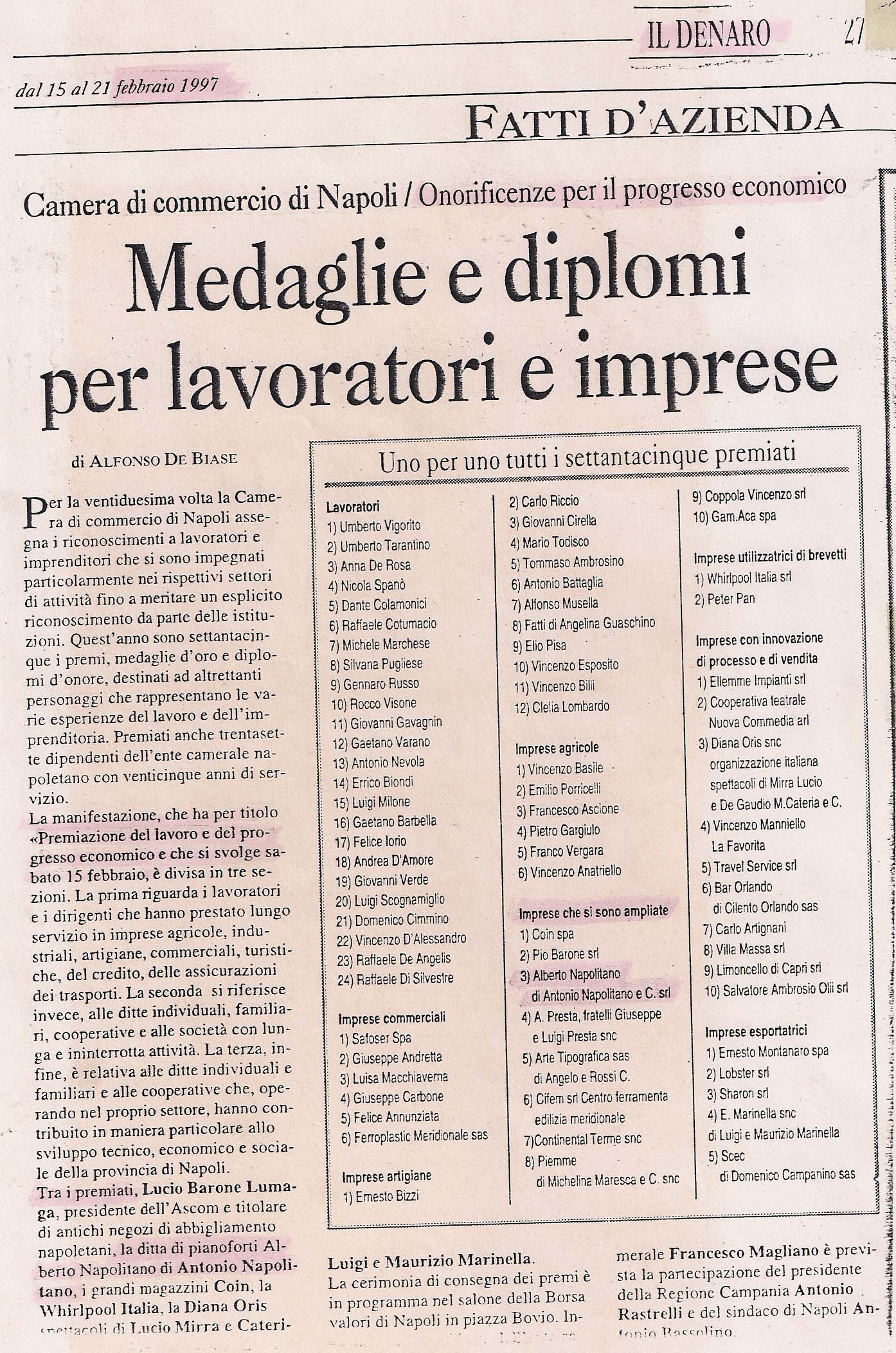 Medaglie-diplomi-1997-Alberto-Napolitano-Pianoforti-Napoli